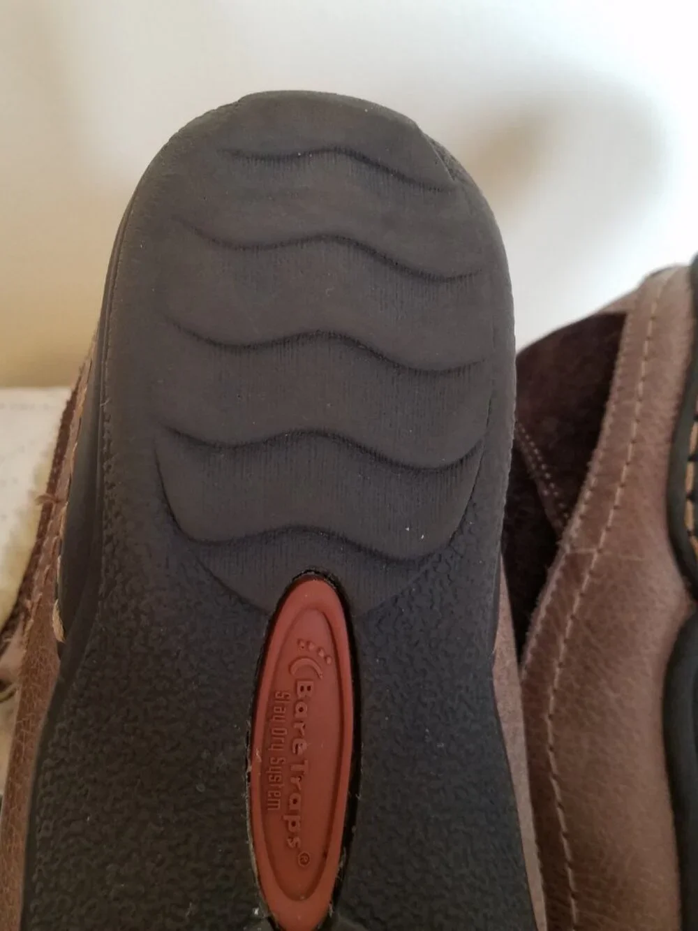 BareTraps brown suede